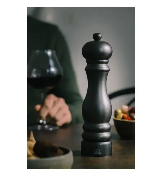 PEUGEOT PARIS CHEF Młynek do pieprzu 22 cm / Carbone / stal nierdzewna