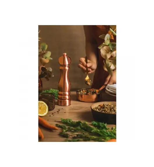 PEUGEOT PARIS CHEF Młynek do pieprzu 22 cm / Copper / stal nierdzewna