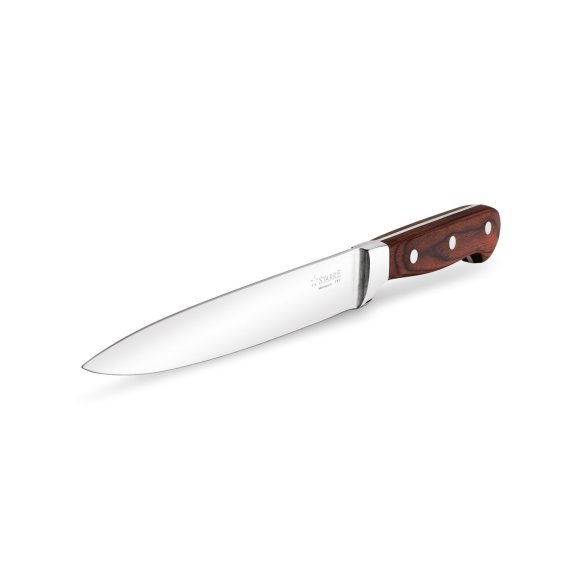 STARKE PRO SILVIA Nóż kuchenny 22 cm / uniwersalny / drewniana rękojeść