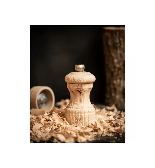 PEUGEOT BISTRO NATURE Młynek do soli 10 cm / drewno bukowe
