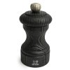 PEUGEOT BISTRO NATURE BLACK Młynek do soli 10 cm / drewno bukowe