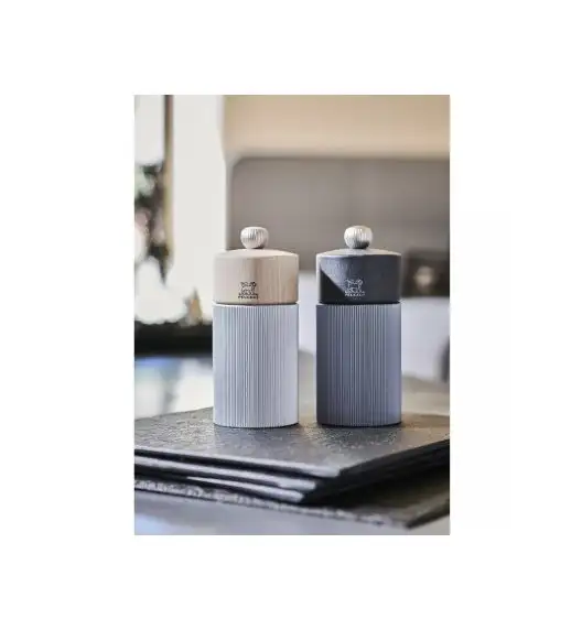 PEUGEOT LINE Młynek do soli 12 cm / dark carbone