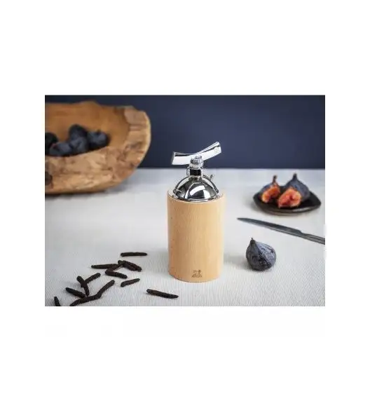PEUGEOT ISEN Młynek do przypraw i długiego pieprzu 16 cm / drewno bukowe