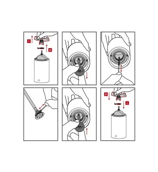 PEUGEOT ISEN Młynek do przypraw i długiego pieprzu 16 cm / drewno bukowe