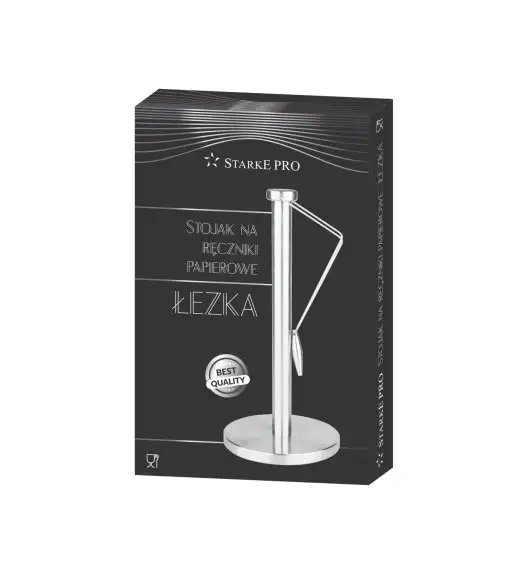 STARKE ŁEZKA Stojak na ręczniki papierowe / stal nierdzewna 
