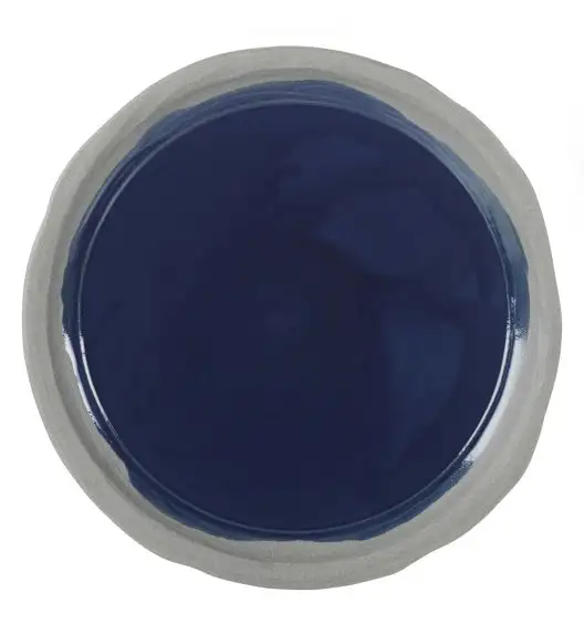 REVOL No.W Talerz deserowy 21 cm niebieski / glina ceramiczna