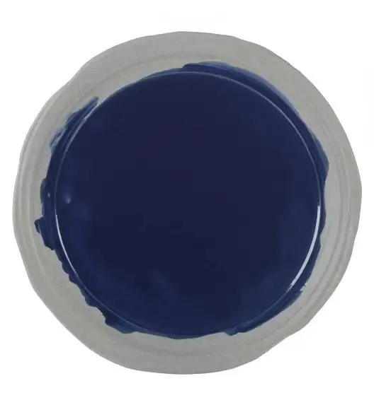 REVOL No.W Talerz płaski 28,5 cm niebieski / glina ceramiczna