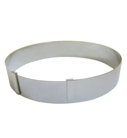 de Buyer Rant okrągły, regulowany śr. 18-36 cm, wys. 4,5 cm