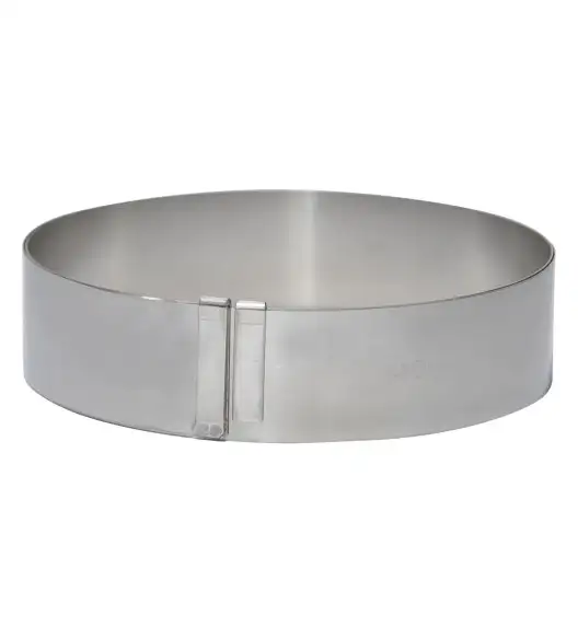 de Buyer Rant okrągły, regulowany śr. 18-36 cm, wys. 4,5 cm