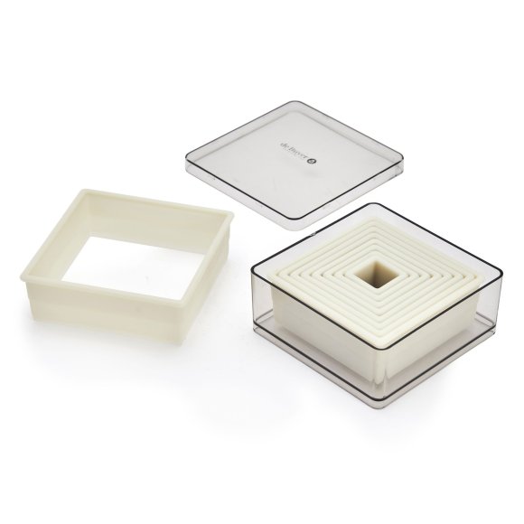 de Buyer Wycinarka kwadratowa, gładka 9 szt.