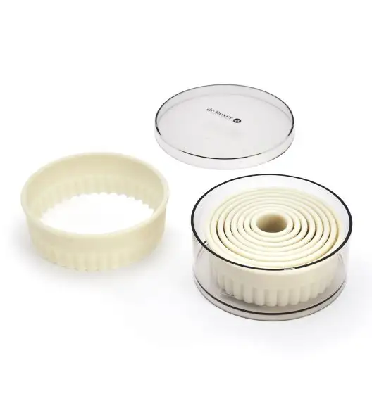 de Buyer Wycinarka okrągła, falista 9 szt.