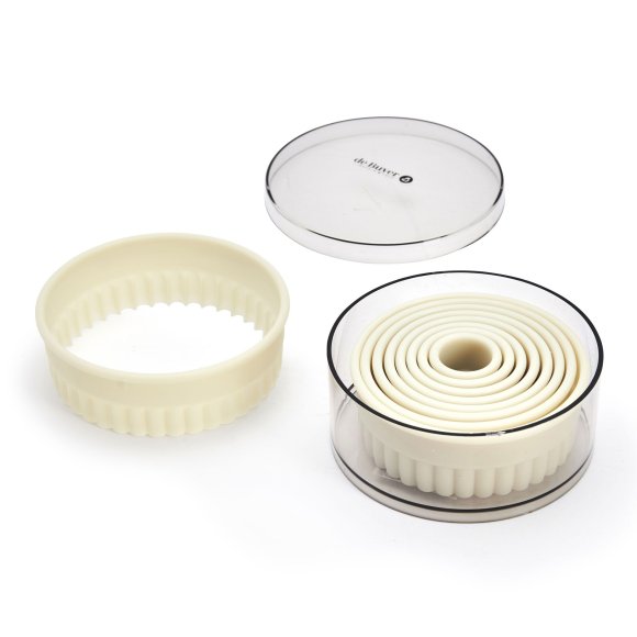 de Buyer Wycinarka okrągła, falista 9 szt.