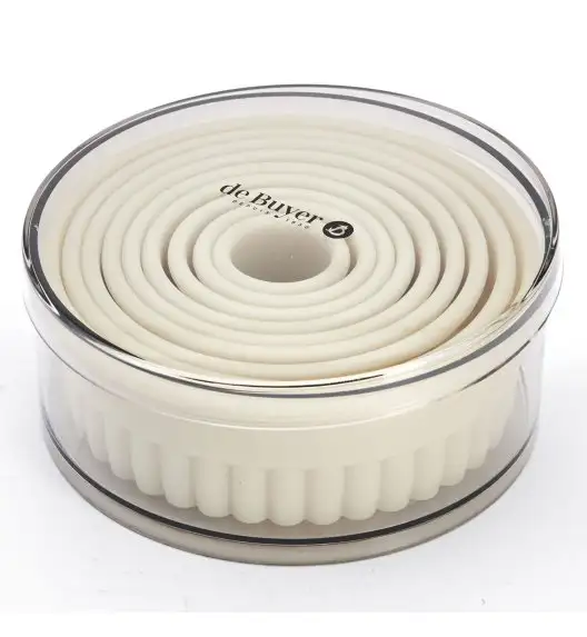 de Buyer Wycinarka okrągła, falista 9 szt.