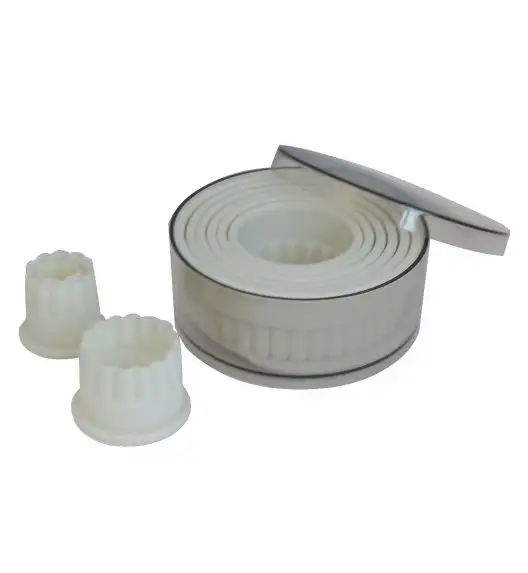 de Buyer Wycinarka okrągła, falista 9 szt.