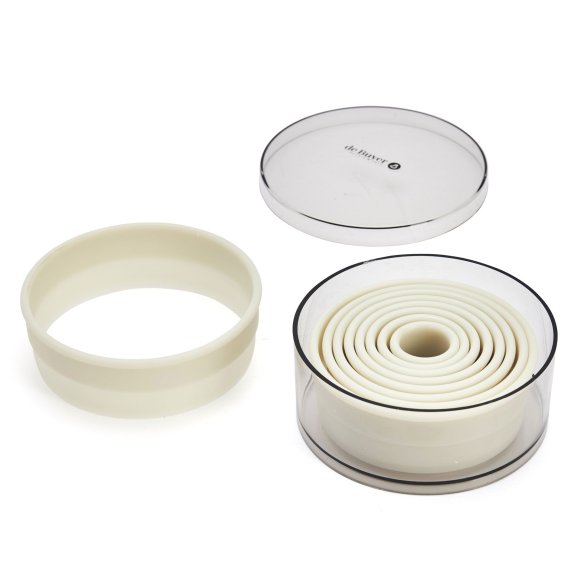 de Buyer Wycinarka okrągła, gładka 9 szt.