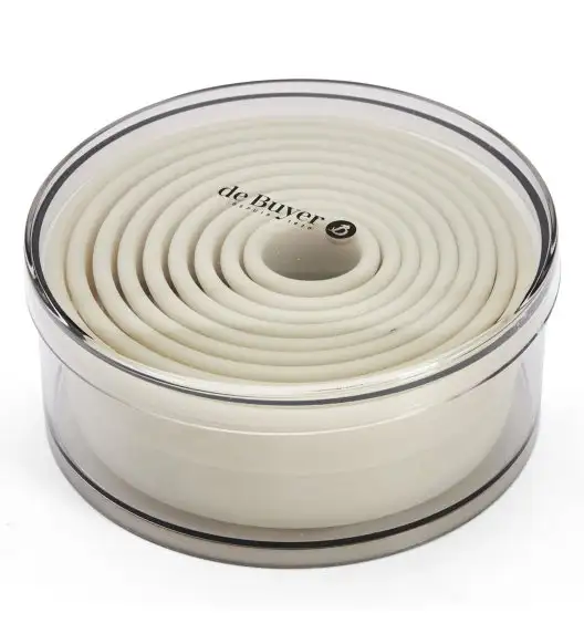 de Buyer Wycinarka okrągła, gładka 9 szt.