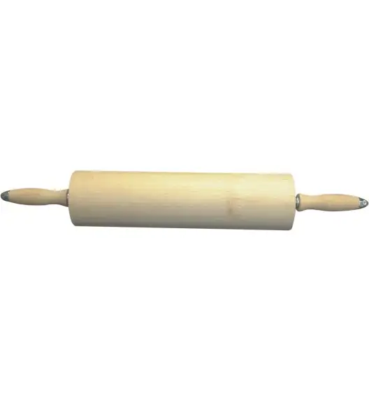 Wałek drewniany na łożyskach kulkowych dł.30 cm