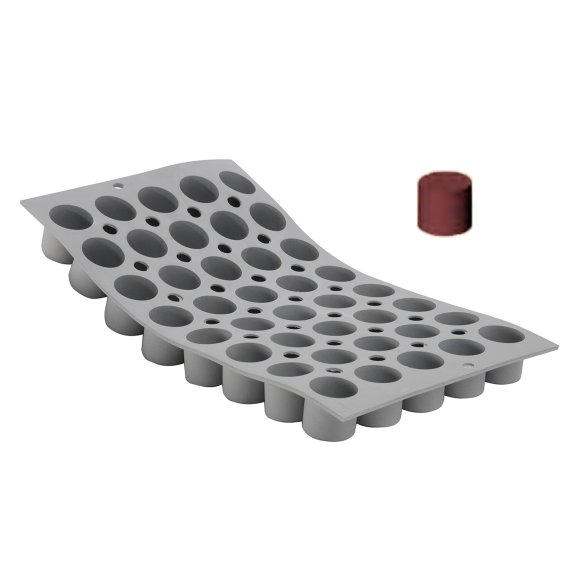 de Buyer ELASTOMOULE Silikonowa mata do ciastek - cylindrów