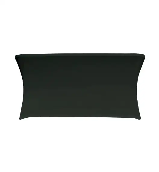 Pokrowiec na stół prostokątny dł. 182,9 cm czarny