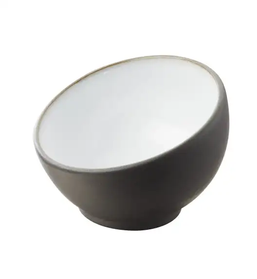 Solid miseczka asymetryncza 40 ml,  biała