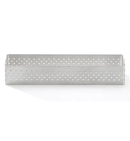 de Buyer Rant prostokątny perforowany 25x8 cm