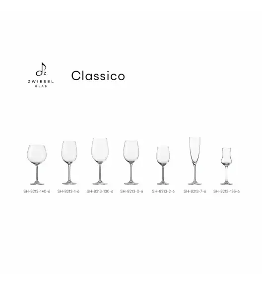 ZWIESEL GLAS Classico Kieliszek do wody 545 ml / technologia Tritan Protect ®