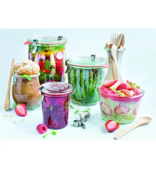 Pokrywa szklana Weck 40 mm, 6 szt.