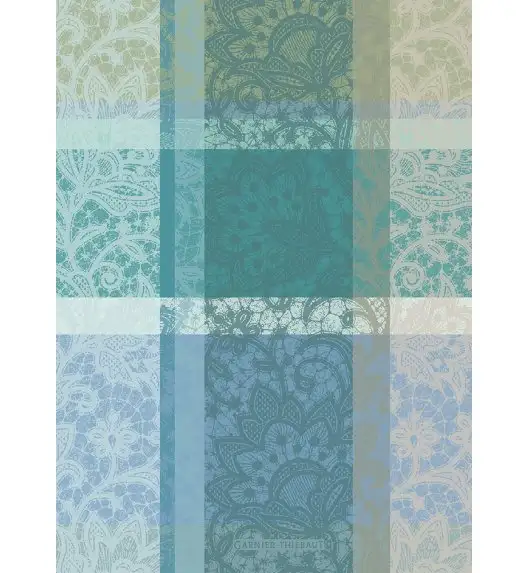 Ręcznik Kuchenny Mille Dentelles Turquoise 56x77 c