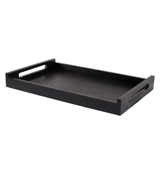 STRATOS Taca kelnerska serwisowa czarna