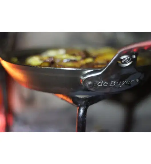 DE BUYER MINERAL B PRO Patelnia 24 cm