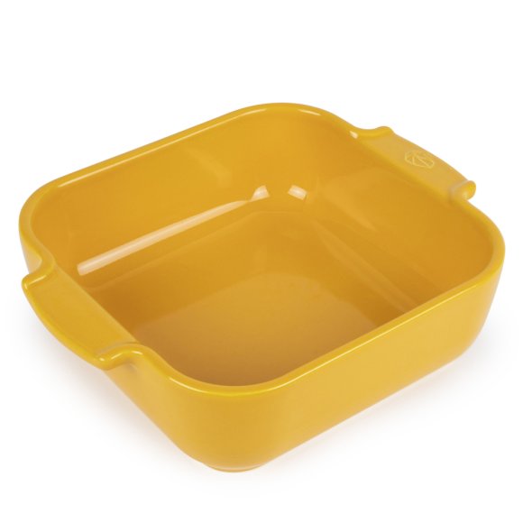 APPOLIA Naczynie kwadratowe 28 cm / żółte