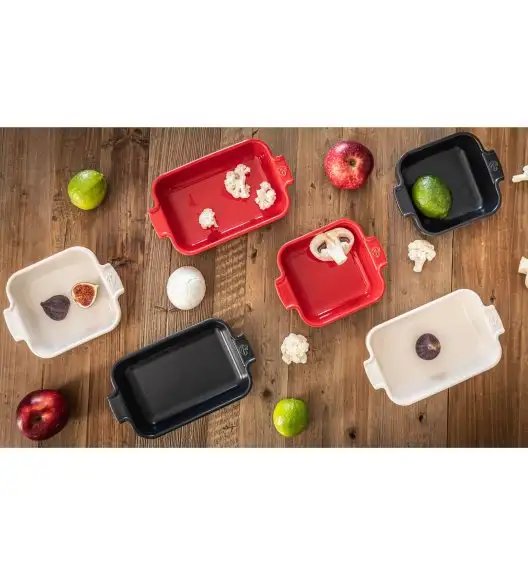 PEUGEOT APPOLIA Naczynie prostokątne / 36 cm / szare