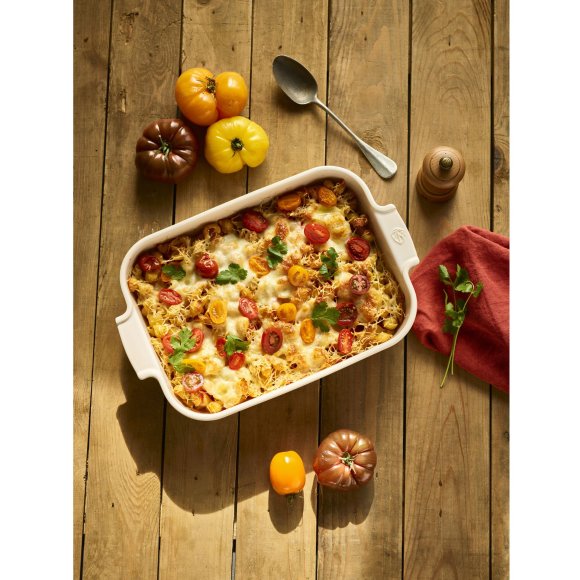 PEUGEOT APPOLIA Naczynie prostokątne / 36 cm / Ecru