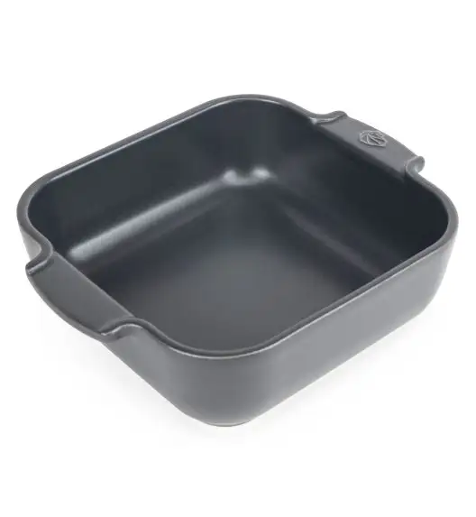 PEUGEOT APPOLIA Naczynie kwadratowe / 28 cm / szare