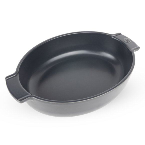 PEUGEOT APPOLIA Naczynie owalne / 31 cm / szare