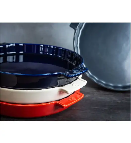 PEUGEOT APPOLIA Naczynie do tarty / 30 cm / czerwone