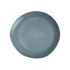 AMBITION ORGANIC Talerz deserowy 22 cm / niebieski