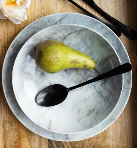 LUBIANA BOSS KERAJET | 002 MARMUREK | Serwis obiadowy 18/54 elementy | N001