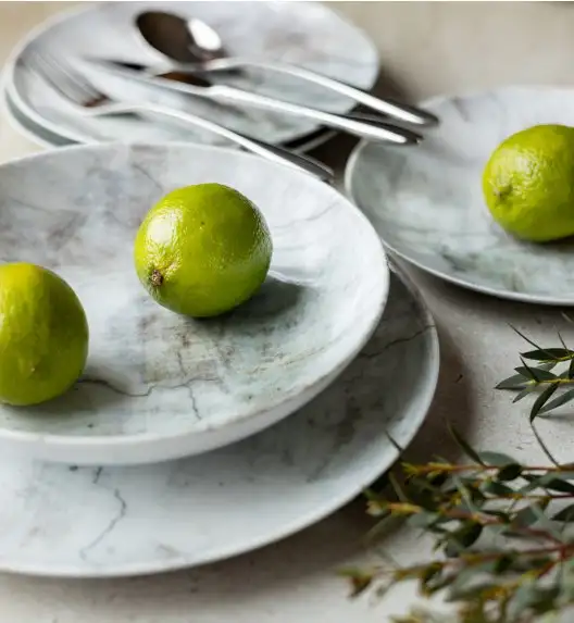 LUBIANA BOSS KERAJET | 002 MARMUREK | Serwis obiadowy 18/54 elementy | N001