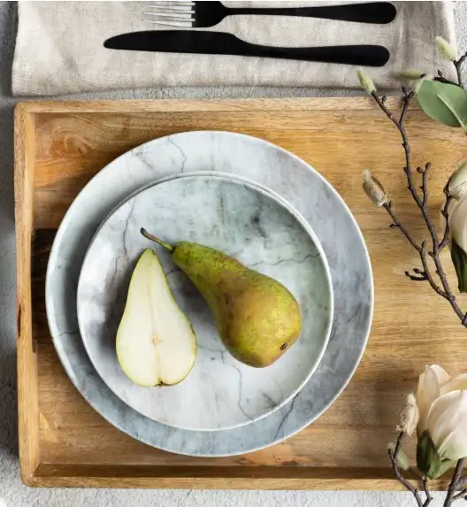 LUBIANA BOSS KERAJET | 002 MARMUREK | Serwis obiadowy 18/54 elementy | N001