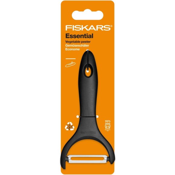 FISKARS ESSENTIAL 1065599 Obierak do warzyw / stal nierdzewna 