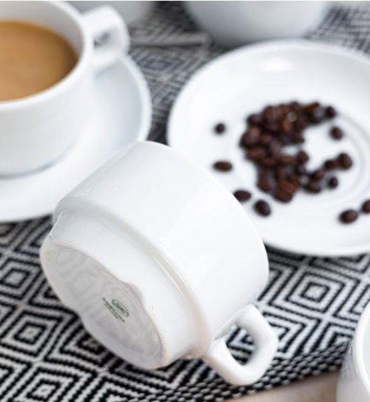 LUBIANA CORONA 0601 Filiżanka niska 200 ml | porcelana