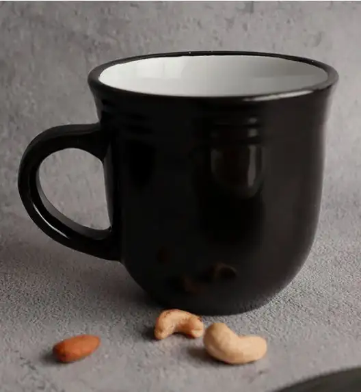 WATERSIDE CAMDEN BLACK Serwis obiadowy 16 el / 4 osób / porcelana