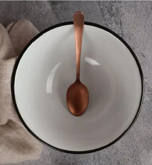 WATERSIDE CAMDEN BLACK Serwis obiadowy 16 el / 4 osób / porcelana