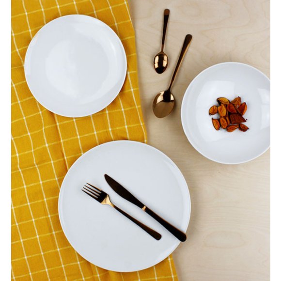 WYPRZEDAŻ! DOMINO Z-N Zestaw porcelany / 15 el dla 5 osób