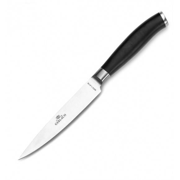 GERLACH DECO BLACK Nóż kuchenny 12,5 cm / stal nierdzewna