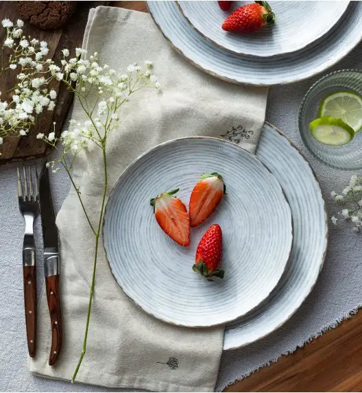 LUBIANA BOSS KERAJET | 101 KJ RAYADO | Serwis obiadowy 18/54 elementy | 9015