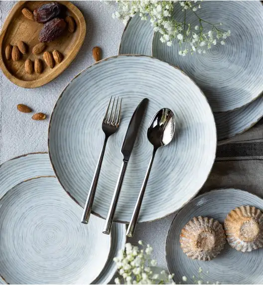 LUBIANA BOSS KERAJET | 101 KJ RAYADO | Serwis obiadowy 18/54 elementy | 9015