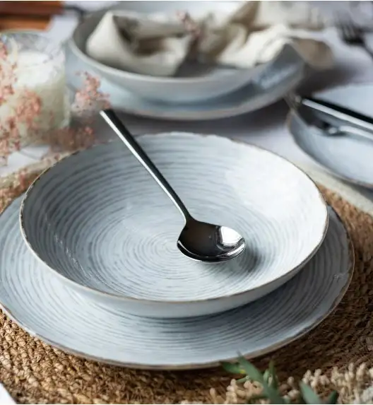 LUBIANA BOSS KERAJET | 101 KJ RAYADO | Serwis obiadowy 18/54 elementy | 9015