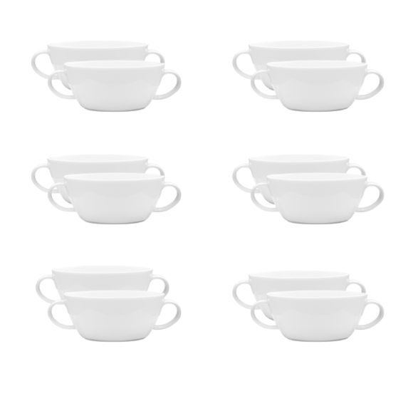 LUBIANA VICTORIA 12x Bulionówka 300 ml / bez spodka